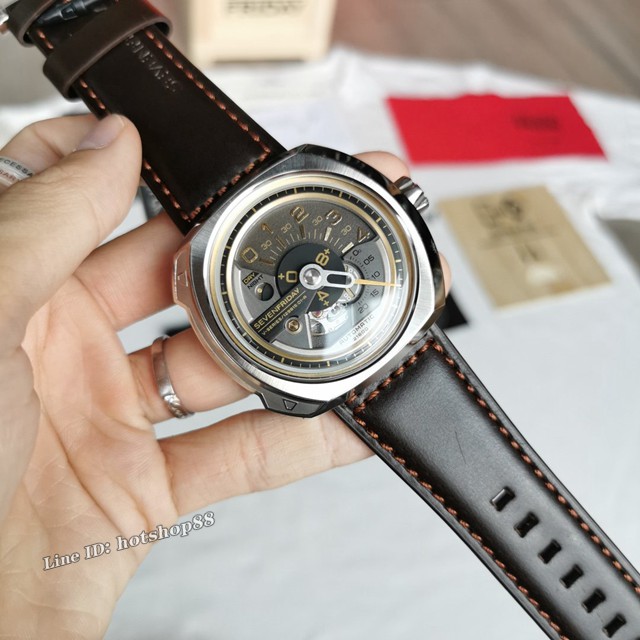 七个星期五时尚男士手表 sevenFriday自动机械男士腕表 gjs1202